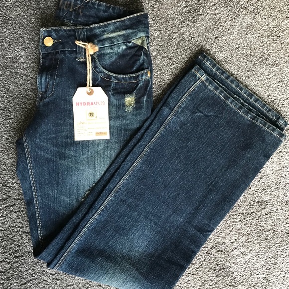 Hydraulic Denim - NWT Hydraulic Jeans w/Gold Details Standard J.B.